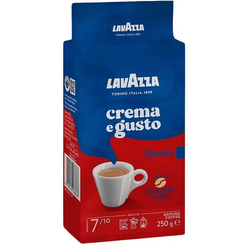 Lavazza Crema e Gusto, молотый, 250 гр.