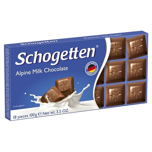 Schogetten шоколад молочный, 100 гр