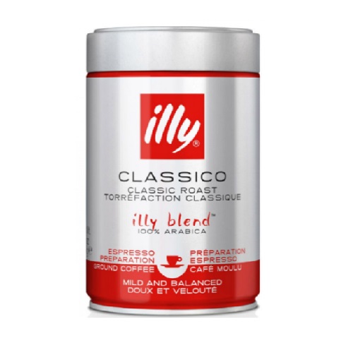 illy Espresso, молотый, средняя обжарка, 250 гр.
