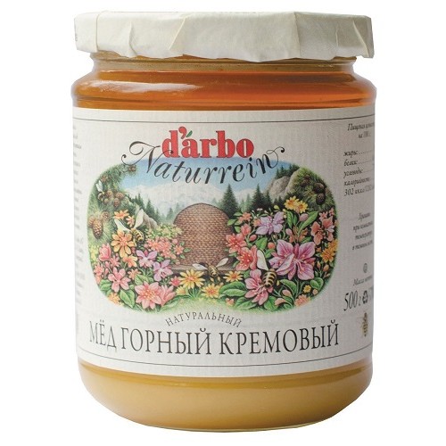 Darbo мед горный кремовый, 500 гр