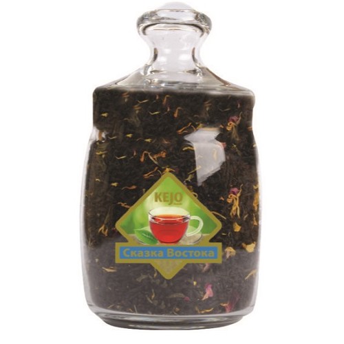 Kejo foods чай черный Сказка Востока, стекло, 175 гр