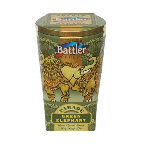 Battler зеленый чай Парад зеленых слонов GP1, 100 гр.