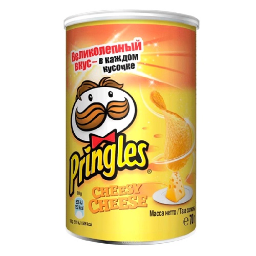 Pringles чипсы картофельные Сыр, 70 гр