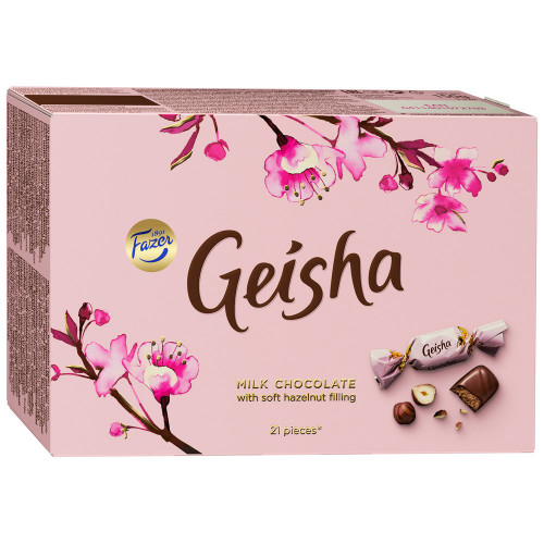 Fazer конфеты из молочного шоколада Geisha, 150 гр