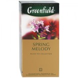 Greenfield чай черный Spring Melody, 25 пакетиков