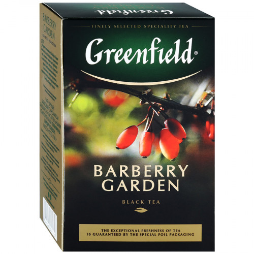 Greenfield чай черный Barberry Garden, 100 гр
