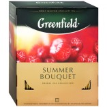 Greenfield чай травяной Summer Bouguet, 100 пакетиков