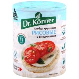 Dr.Korner хлебцы рисовые с витаминами, 100 гр
