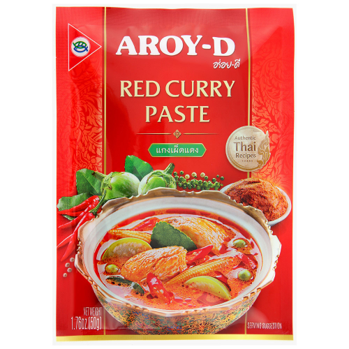Aroy-D паста карри, красная, 50 гр