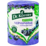 Dr.Korner хлебцы Злаковый коктейль черничный, 100 гр