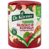 Dr.Korner хлебцы Злаковый коктейль яблоко и корица, 90 гр