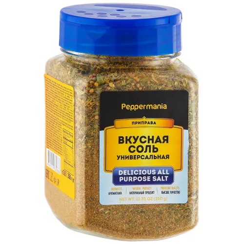 Peppermania вкусная соль универсальная, 350 гр