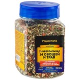 Peppermania универсальная приправа 14 овощей и трав, 150 гр