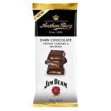 Anthon Berg темный шоколад с карамелью и виски Jim Beam, 90 гр