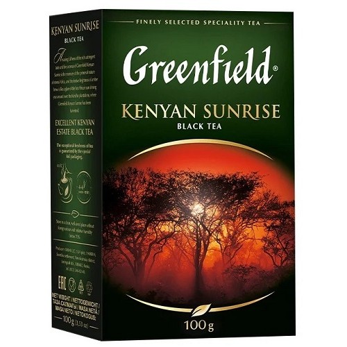 Greenfield чай черный Kenyan Sunrise, 100 гр