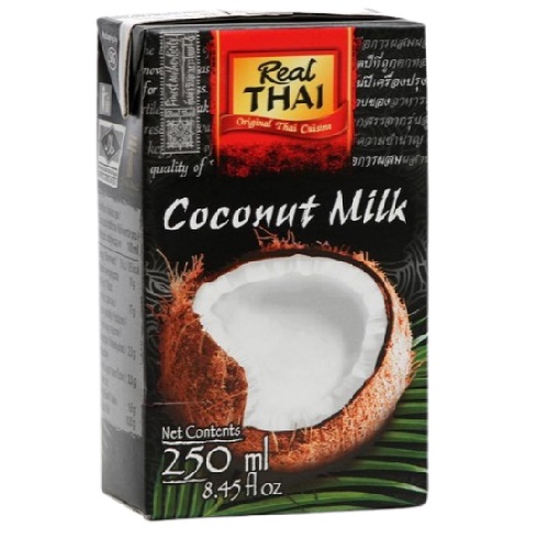 Real Thai молоко кокосовое, 250 мл