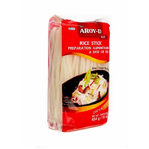 Aroy-D рисовая лапша, 5 мм, 454 гр
