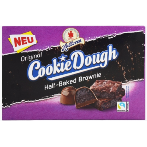 Halloren Cookie Dough с начинкой со вкусом брауни, 145 гр