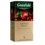 Greenfield чай черный с гранатом Grand Fruit, 25 пакетиков