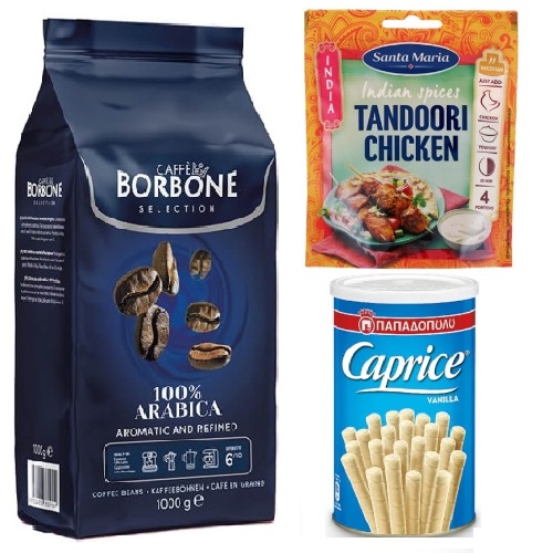 Кофе в зернах венские вафли и смесь специй Кофе в зернах венские вафли и смесь специй