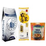 Кофе зерновой, смесь специй и яичная лапша