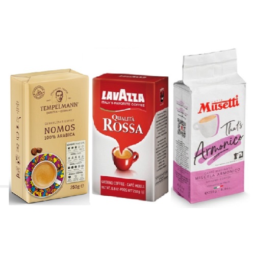 Кофе молотый 3 вида