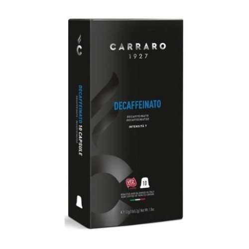 Carraro Decaffeinato, для Nespresso, 10 шт