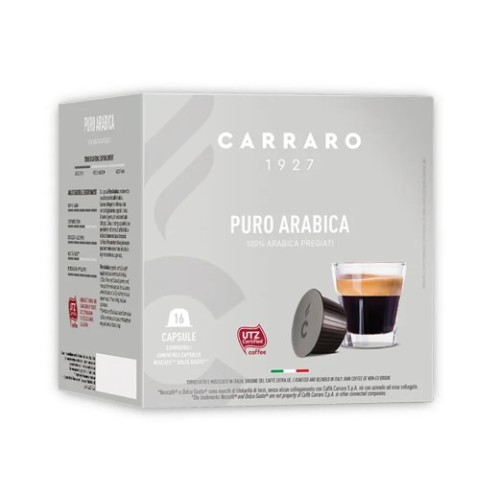 Carraro Puro Arabica, для Dolce Gusto, 16 шт
