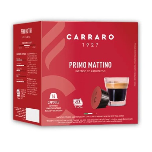 Carraro Primo Mattino, для Dolce Gusto, 16 шт