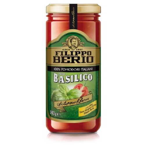 Filippo Berio томатный соус с базиликом, 340 гр