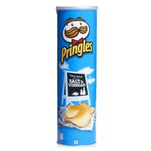 Pringles чипсы картофельные Соль и Уксус, 165 гр