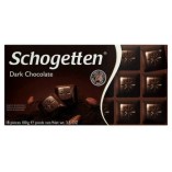 Schogetten шоколад темный с кремовой начинкой и вкусом мяты, 100 гр