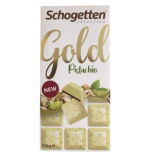 Schogetten Gold шоколад белый с фисташками и фисташковым кремом, 100 гр