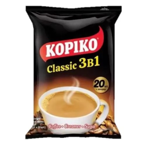 Kopiko Classic 3 в 1, 20 штук