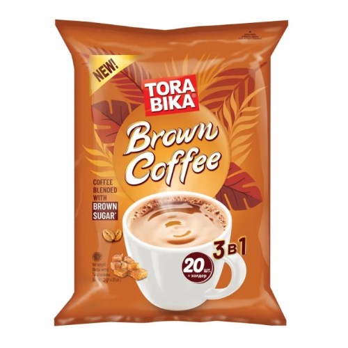 Torabika Brown Coffee 3 в 1, 20 штук