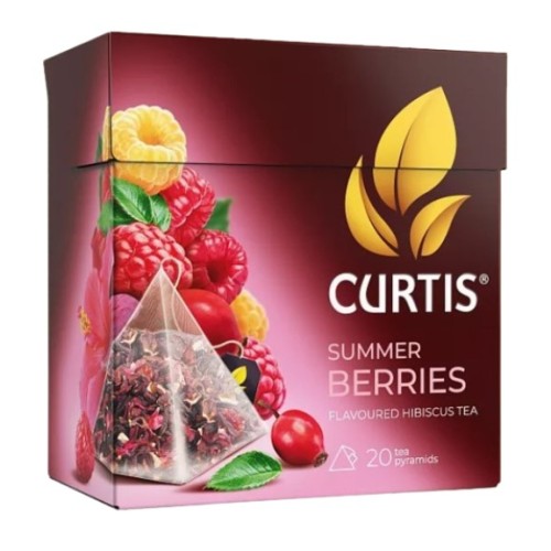 Curtis чай фруктовый Summer Berries, 20 пирамидок