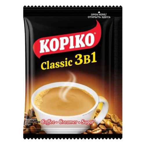 Kopiko Classic 3 в 1, 1 пакетик