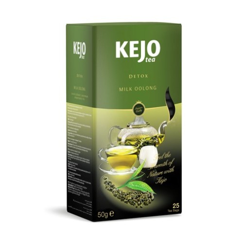 Kejo чай зеленый Milk Oolong, 25 пакетиков