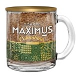 Maximus Columbian, растворимый кофе, в стеклянной кружке, 70 гр