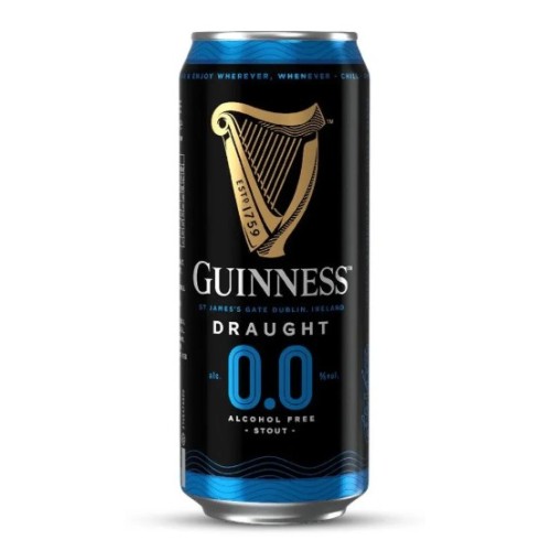 Guinness Draught пиво безалкогольное, темное, 440 мл