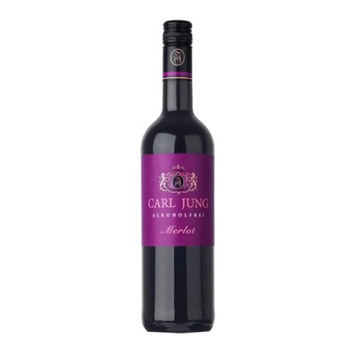 Carl Jung Merlot вино безалкогольное, полусухое, 750 мл