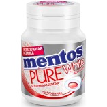 Mentos жевательная резинка Клубника, 54 гр