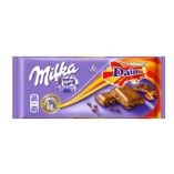 Milka шоколад молочный с миндалем и карамелью Daim, 100 гр