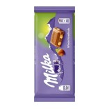 Milka шоколад молочный Цельный лесной орех, 100 гр