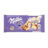 Milka шоколад молочный с белым Bubbly White, 100 гр