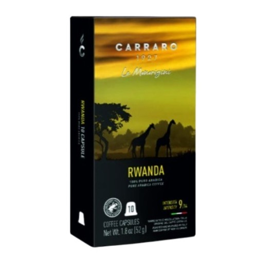 Carraro Rwanda, для Nespresso, 10 шт