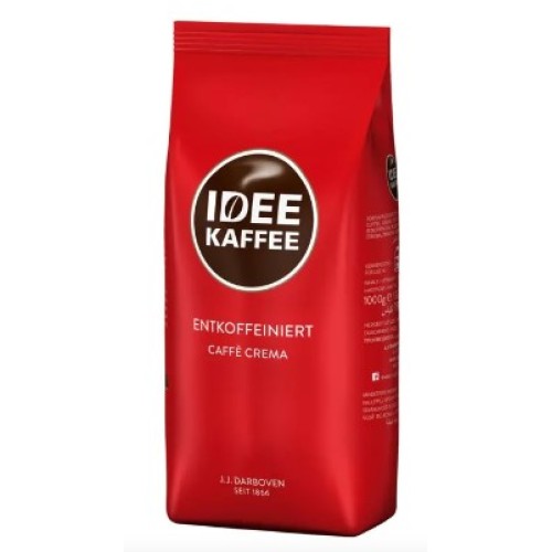 Idee Kaffee Cafe Crema, зерно, без кофеина, 1000 гр