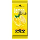Chocoyoco шоколад молочный Lemon Sour с начинкой со вкусом лимона, 100 гр