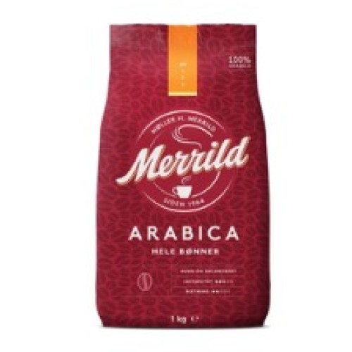 Merrild Arabica, зерно, 1000 гр