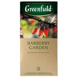 Greenfield чай черный с барбарисом Barberry Garden, 25 пакетиков